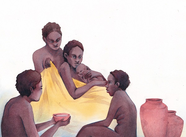 Ilustración de Música entre las ramas