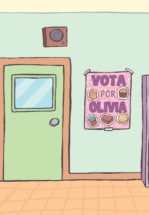 Ilustración de ACT, vota por Olivia