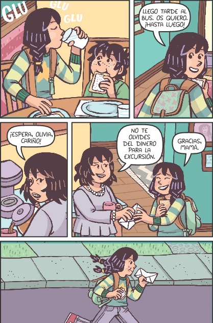 Ilustración de ACT, vota por Olivia