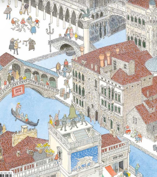 Ilustración de Los viajes. Italia
