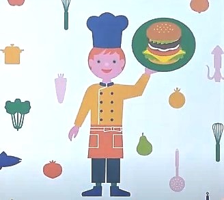 Ilustración de Mi pequeño restaurante