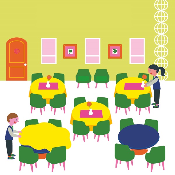 Ilustración de Mi pequeño restaurante