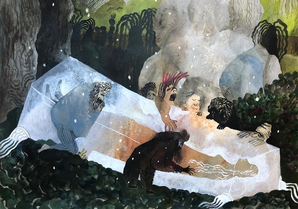Ilustración de Adiós, Blancanieves