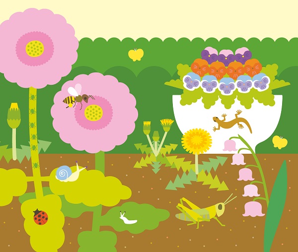 Ilustración de Mi pequeño jardín