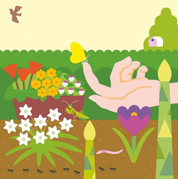 Ilustración de Mi pequeño jardín