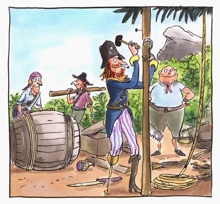 Ilustración de El pirata Pepe