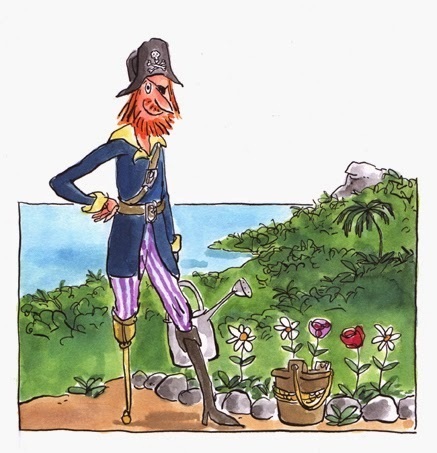 Ilustración de El pirata Pepe