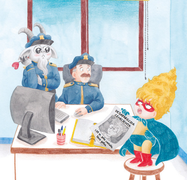 Ilustración de Agente Ricitos
