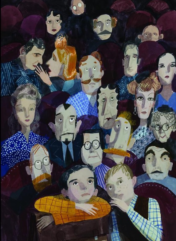 Ilustración de François Truffaut: el niño que amaba el cine