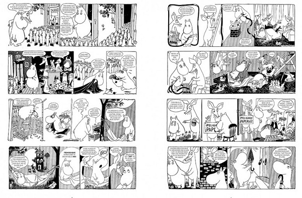 Ilustración de Mumin. La colección completa de cómics de Tove Jansson