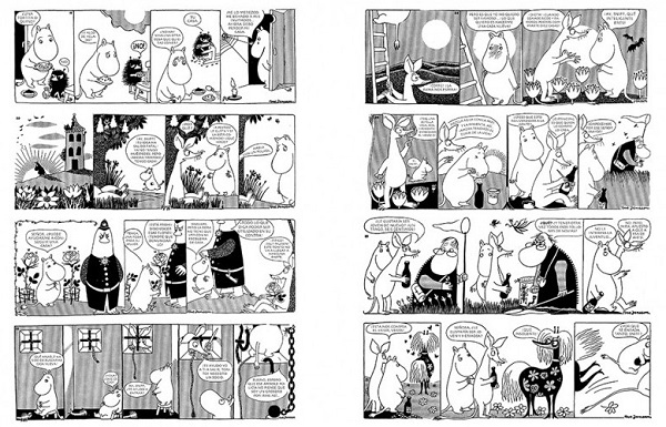 Ilustración de Mumin. La colección completa de cómics de Tove Jansson