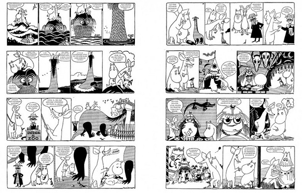 Ilustración de Mumin. La colección completa de cómics de Tove Jansson