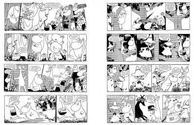 Ilustración de Mumin. La colección completa de cómics de Tove Jansson