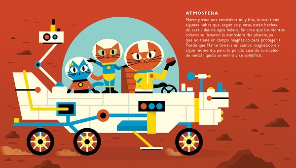 Ilustración de El profesor Astro Cat y las fronteras del espacio