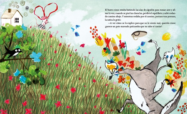Ilustración de Burro (el origen)
