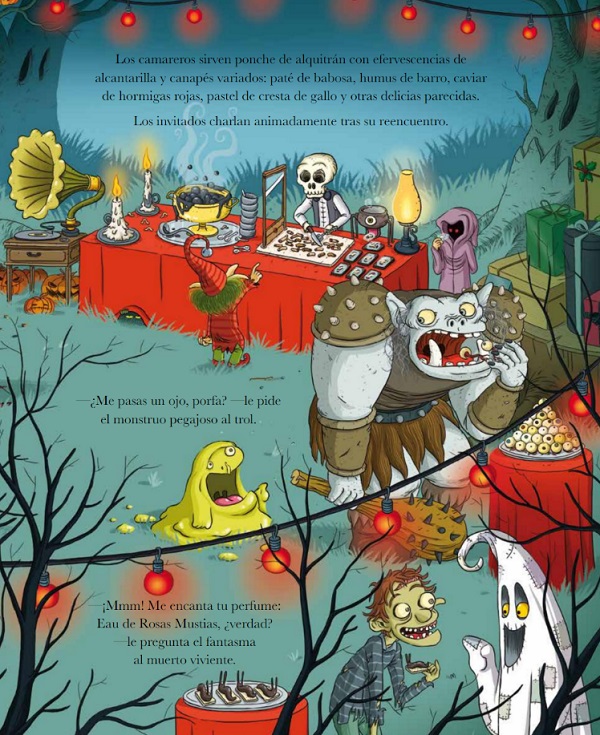 Ilustración de Un regalo monstruoso