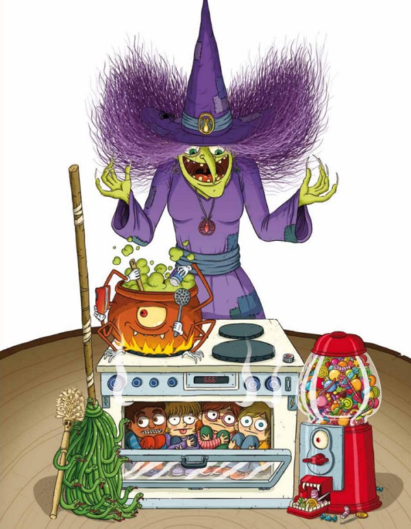 Ilustración de Un regalo monstruoso