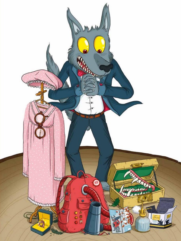 Ilustración de Un regalo monstruoso