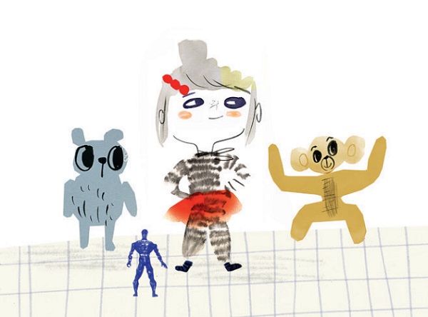 Ilustración de El dragón de mamá