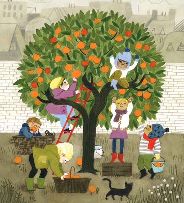 Ilustración de Un año en Villaflor