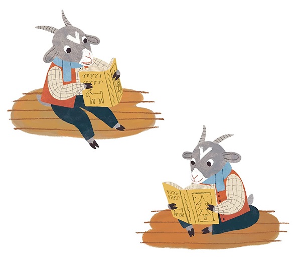 Ilustración de LOS LIBROS NO SE COMEN