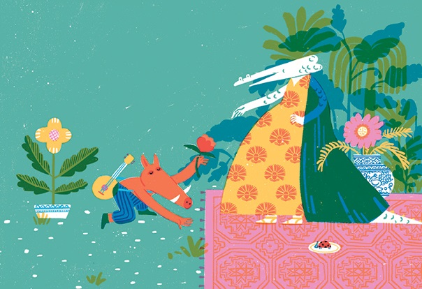 Ilustración de Arroz con leche