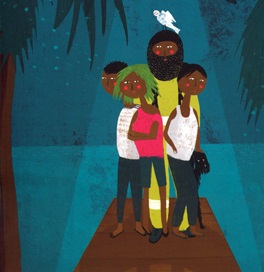 Ilustración de Un viaje cósmico a Puerto Ficción