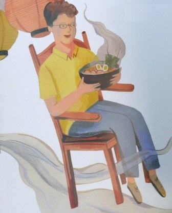 Ilustración de El comedor de la abuela