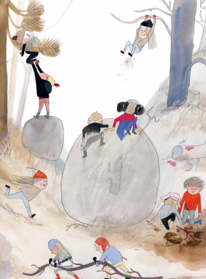Ilustración de El agujero