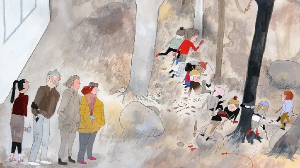 Ilustración de El agujero