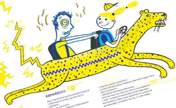 Ilustración de ¡Ey, ey, ey, TAXI!