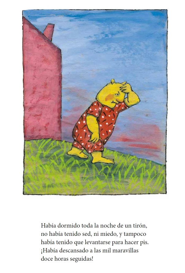 Ilustración de FAB. El monstruo amarillo