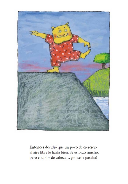 Ilustración de FAB. El monstruo amarillo