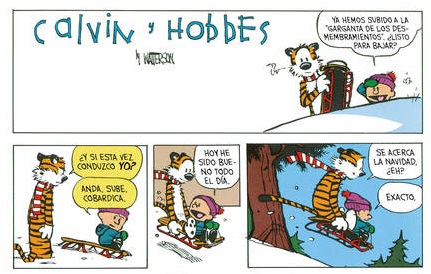Ilustración de El gran Calvin y Hobbes ilustrado