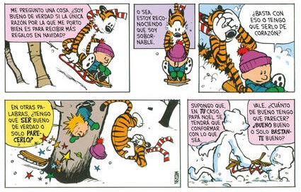 Ilustración de El gran Calvin y Hobbes ilustrado