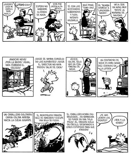 Ilustración de El gran Calvin y Hobbes ilustrado