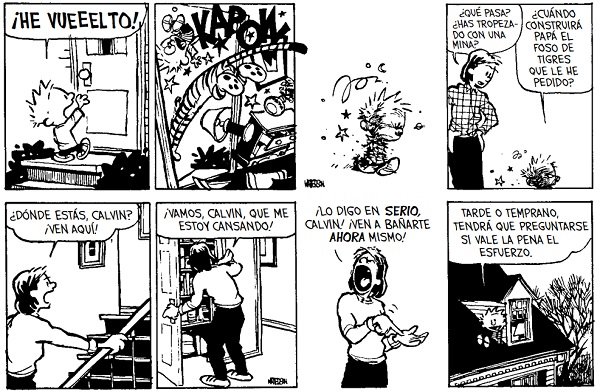 Ilustración de El gran Calvin y Hobbes ilustrado