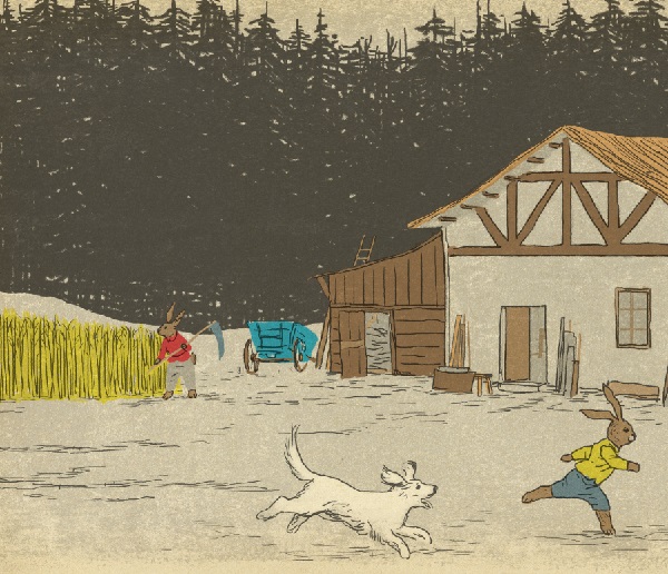 Ilustración de Más allá del bosque