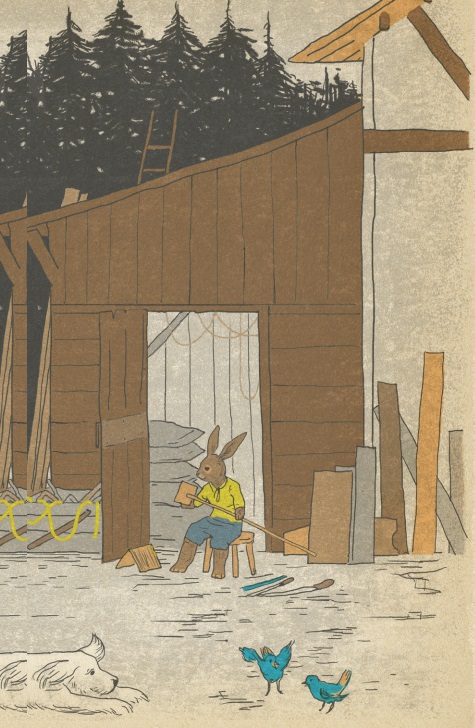Ilustración de Más allá del bosque