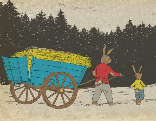 Ilustración de Más allá del bosque