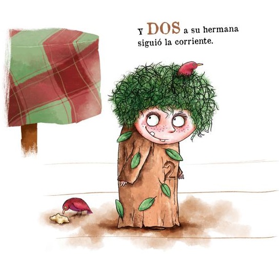 Ilustración de La extraña familia