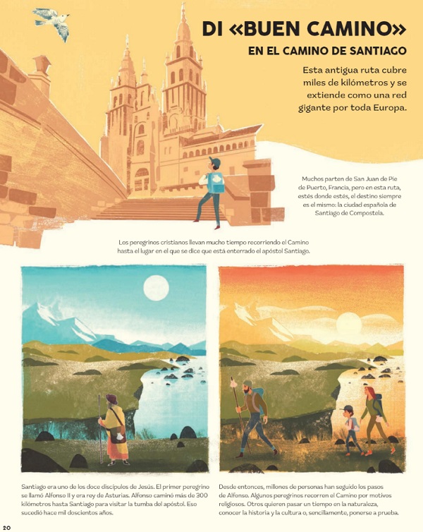 Ilustración de Viajar sin prisa