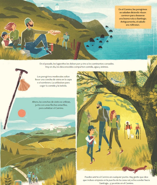Ilustración de Viajar sin prisa