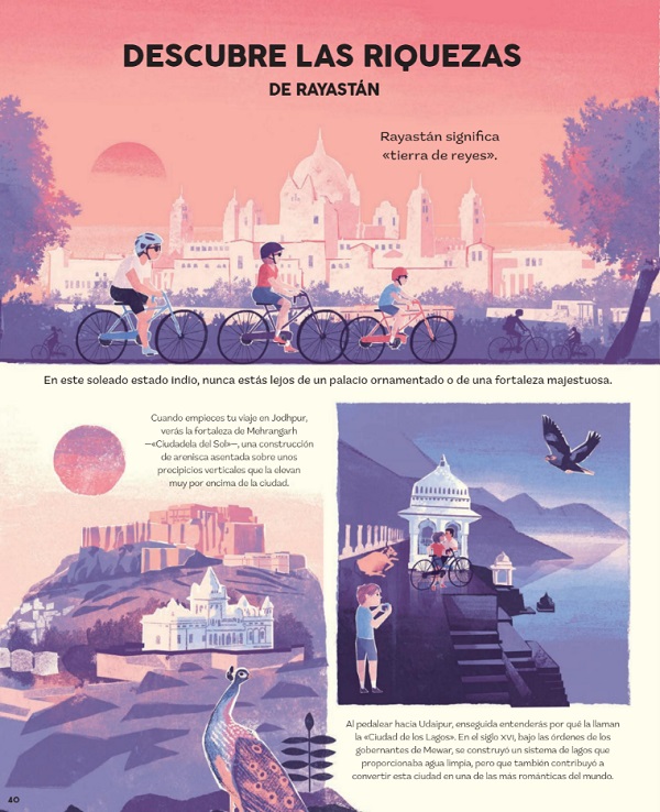 Ilustración de Viajar sin prisa