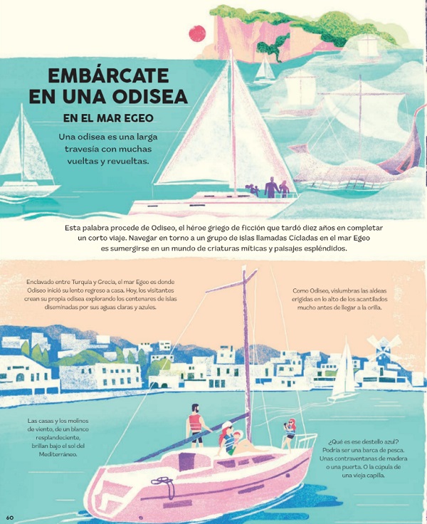Ilustración de Viajar sin prisa