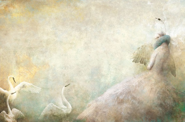 Ilustración de El lago de los cisnes