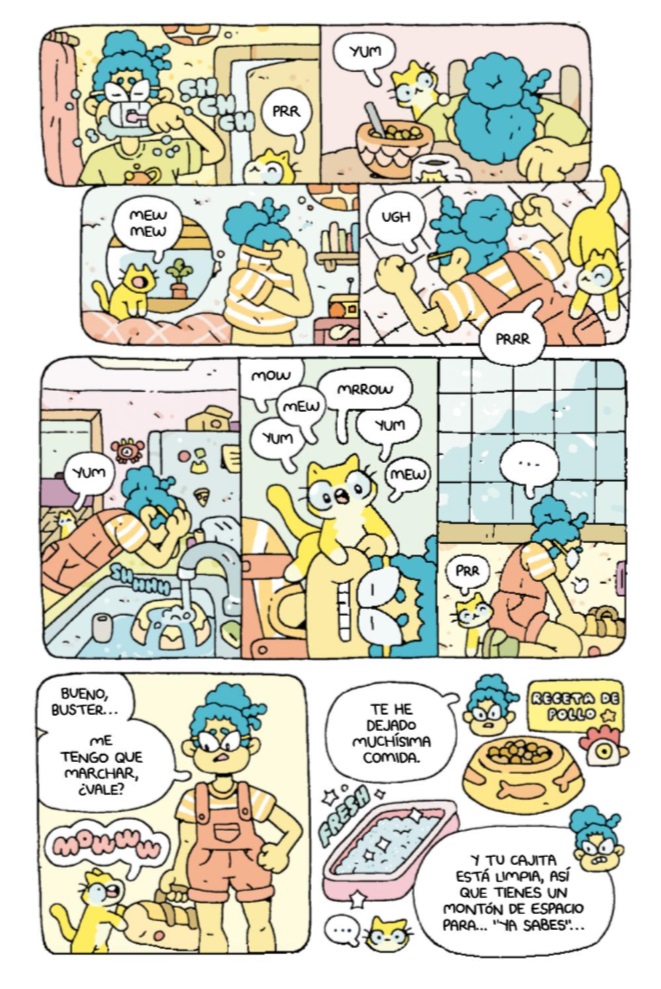 Ilustración de PROBLEMAS GATUNOS