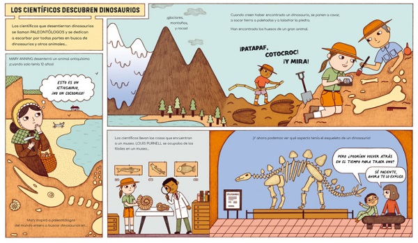 Ilustración de Científicos que salvan el mundo