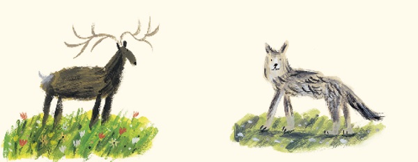 Ilustración de El regreso de los lobos