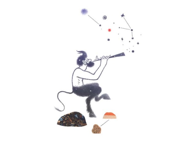 Ilustración de MITOS EN EL CIELO